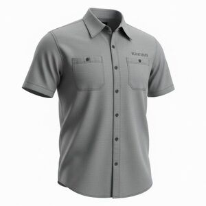 Kuiu Basin Short Sleeve Shirt - Heathered Stone XL